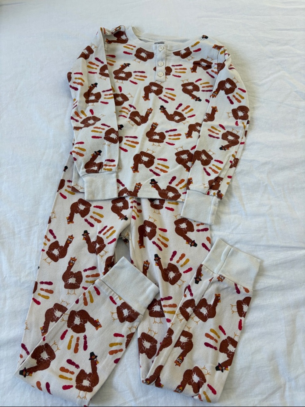 Gymboree Size 6 Thanksgiving PJs